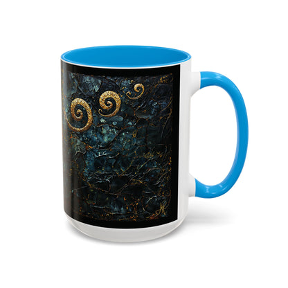 "From Stone to Savior's Light", Colorful Mugs (11oz, 15oz)