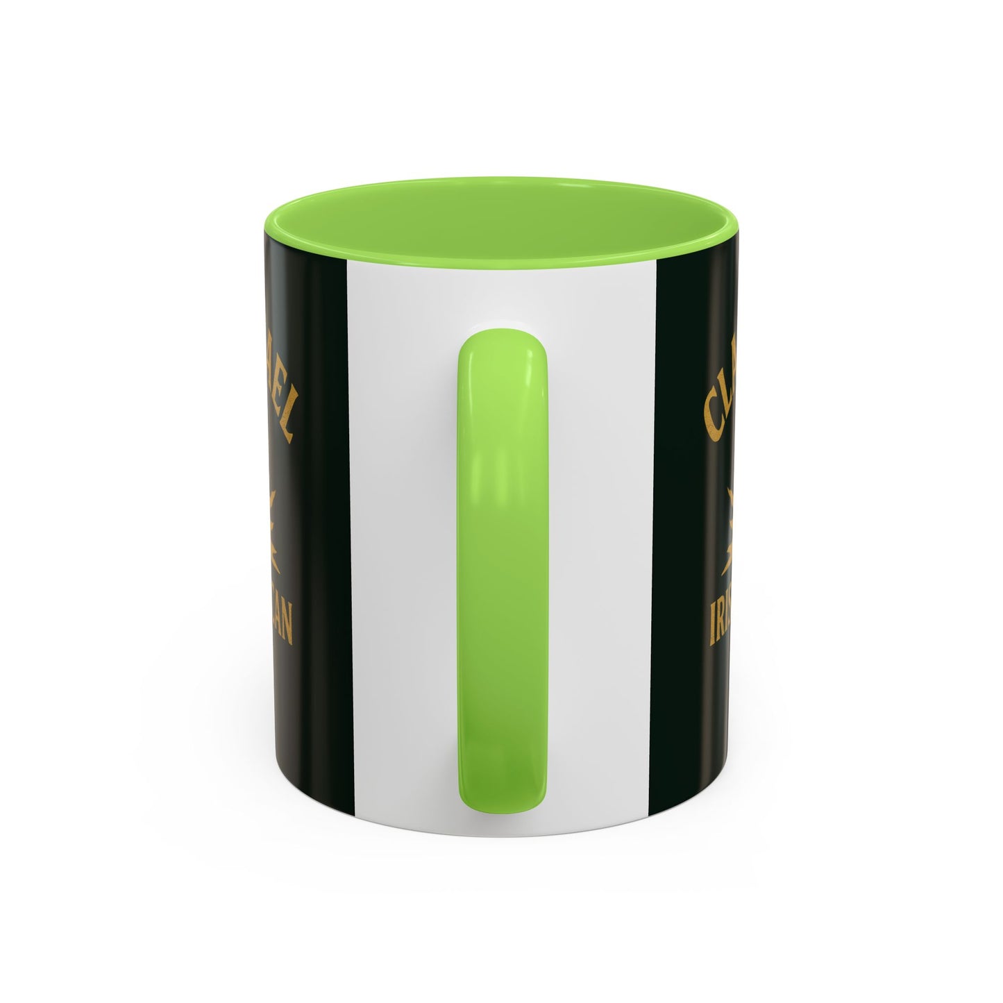 "Clan na Gael - Irish American", Colorful Mugs (11oz, 15oz) (Túath Green)