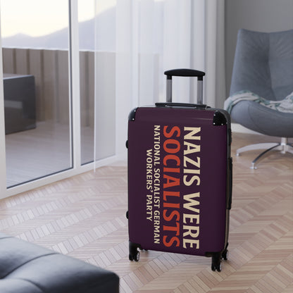 "Nazis were Socialists", Suitcase (Synallactida Purple)
