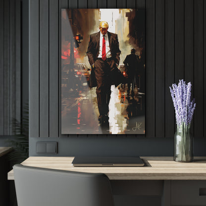 "Future President - 1970's New York", Acrylic Wall Prints (French Cleat Hanging)