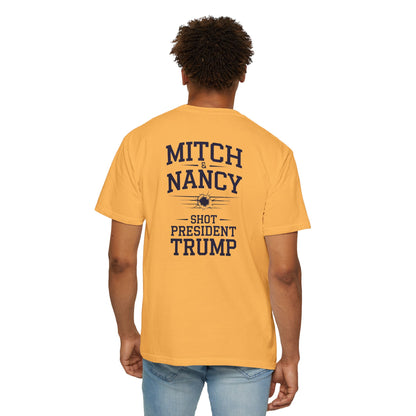 "Mitch & Nancy Shot President Trump", Unisex T-shirt