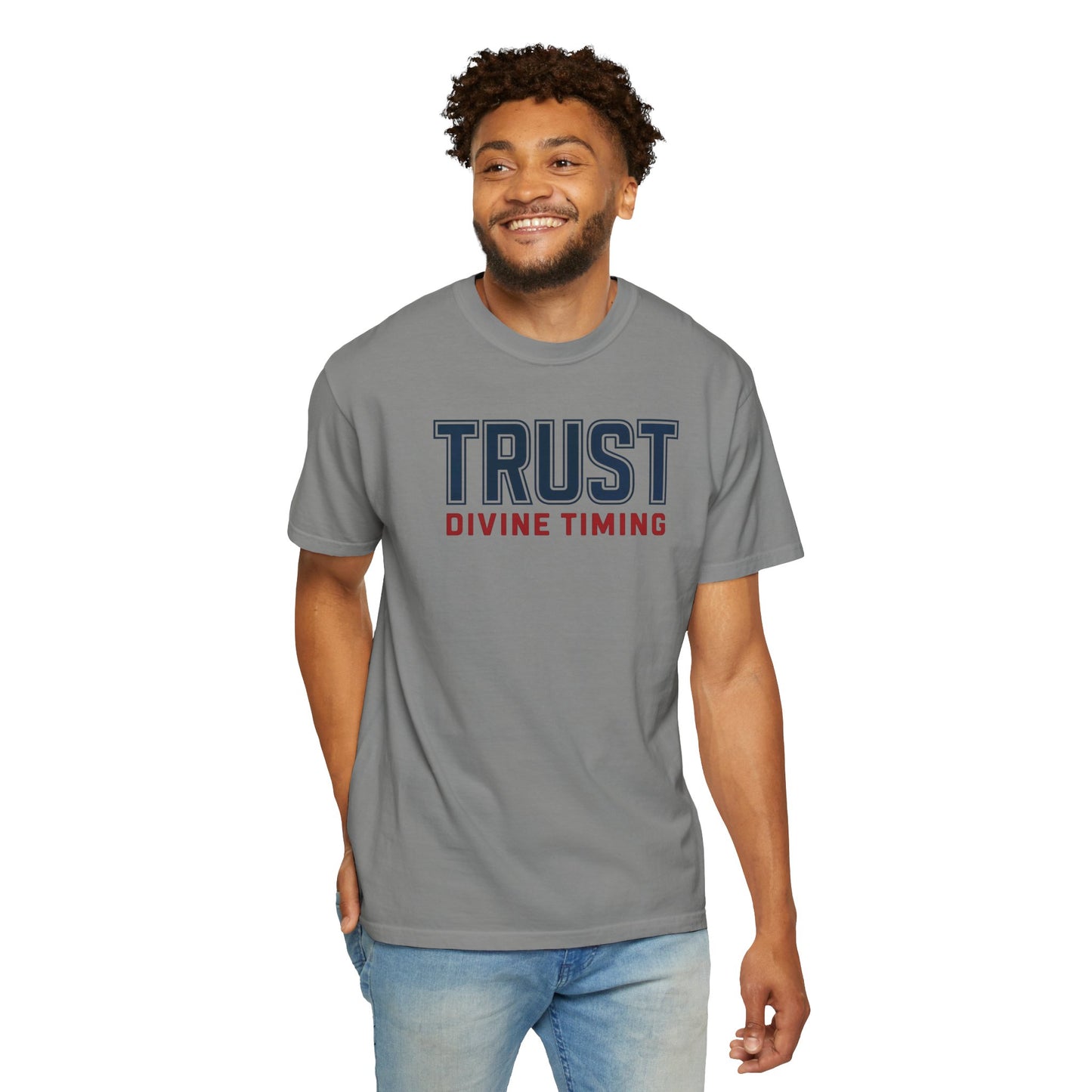 "Trust Divine Timing" #02, Unisex T-shirt
