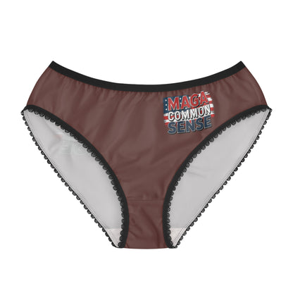 "MAGA Common Sense" #01, Women's Briefs (Zanzibar Coast)