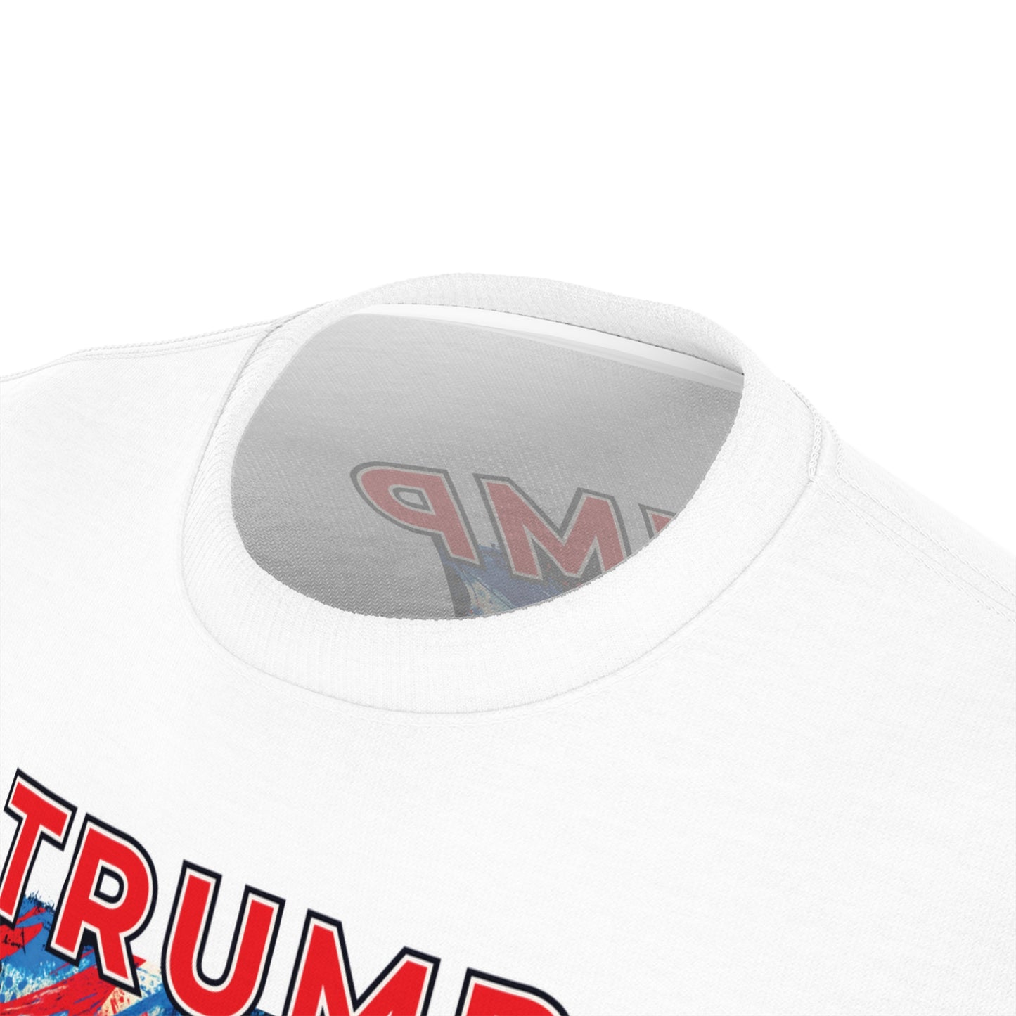 "TRUMP FIGHT!", Unisex White T-shirt