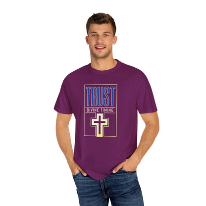 "Trust Divine Timing" #01, Unisex T-shirt