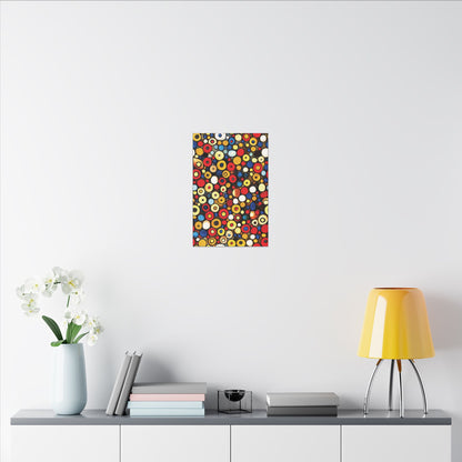 "Bits and Bobs", Art Classic Stretched Matte Canvas Pattern Art Print