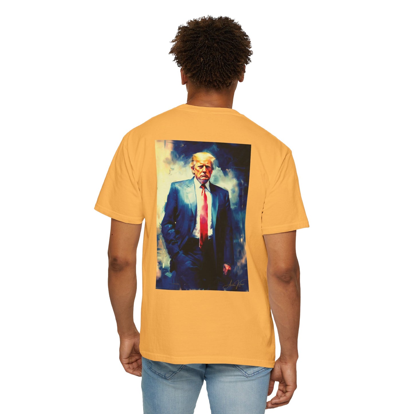 "Trump Portrait No. 6", Unisex T-shirt (Light Colors)