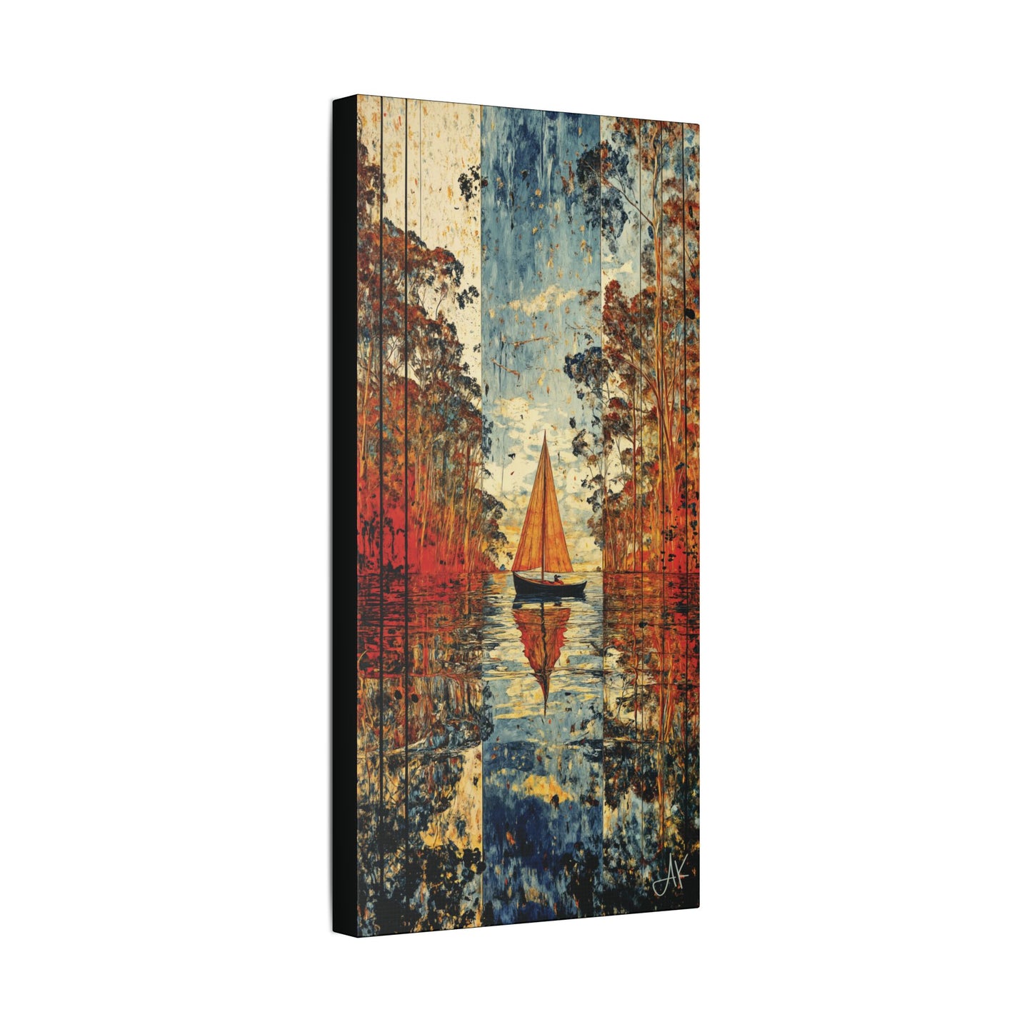 "The Gaels: Born of Wind and Fire", Stretched Classic Canvas Fine Art Print