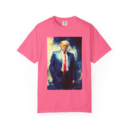 "Trump Portrait No. 6", Unisex T-shirt (Dark Colors)