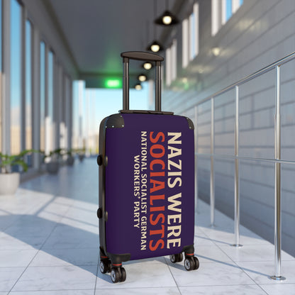 "Nazis were Socialists", Suitcase (Russian Violet)