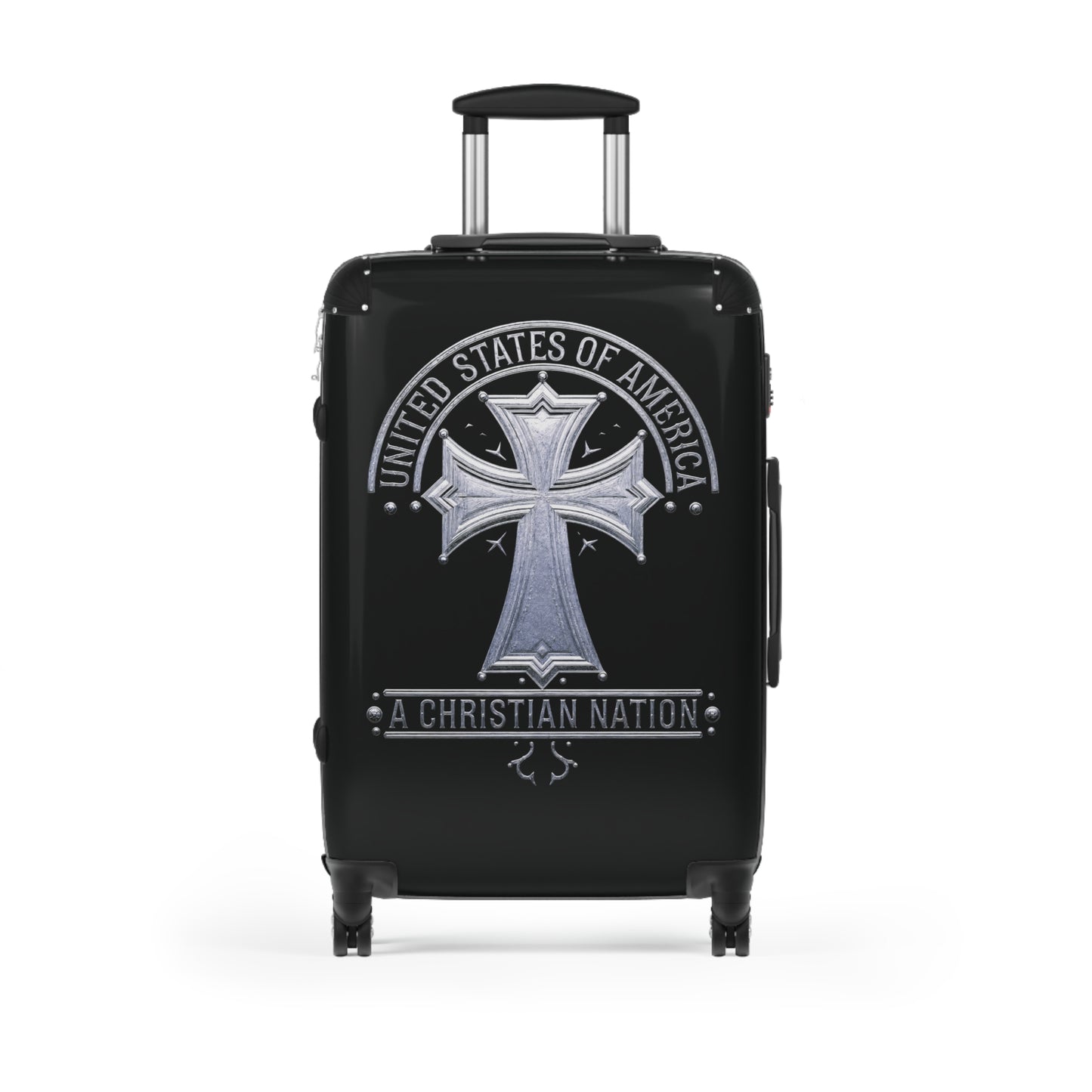 "USA - A Christian Nation" #02 Suitcases (Black)