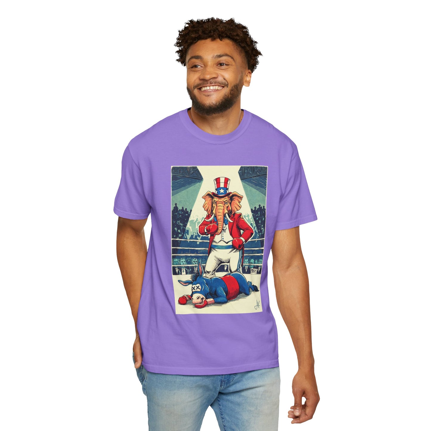 "Brutal Woke Knockout 2024", Unisex T-shirt (Light Colors)