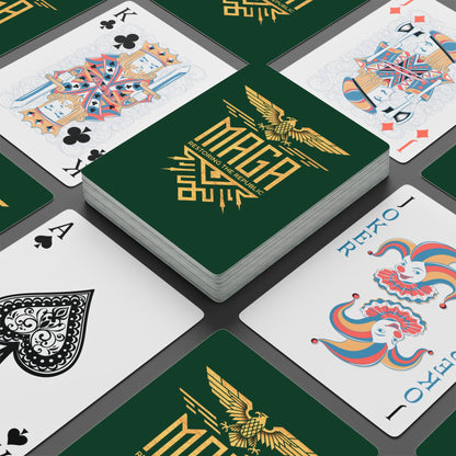 "MAGA Restoring the Republic" #02, Political Playing Cards (Evergreen)