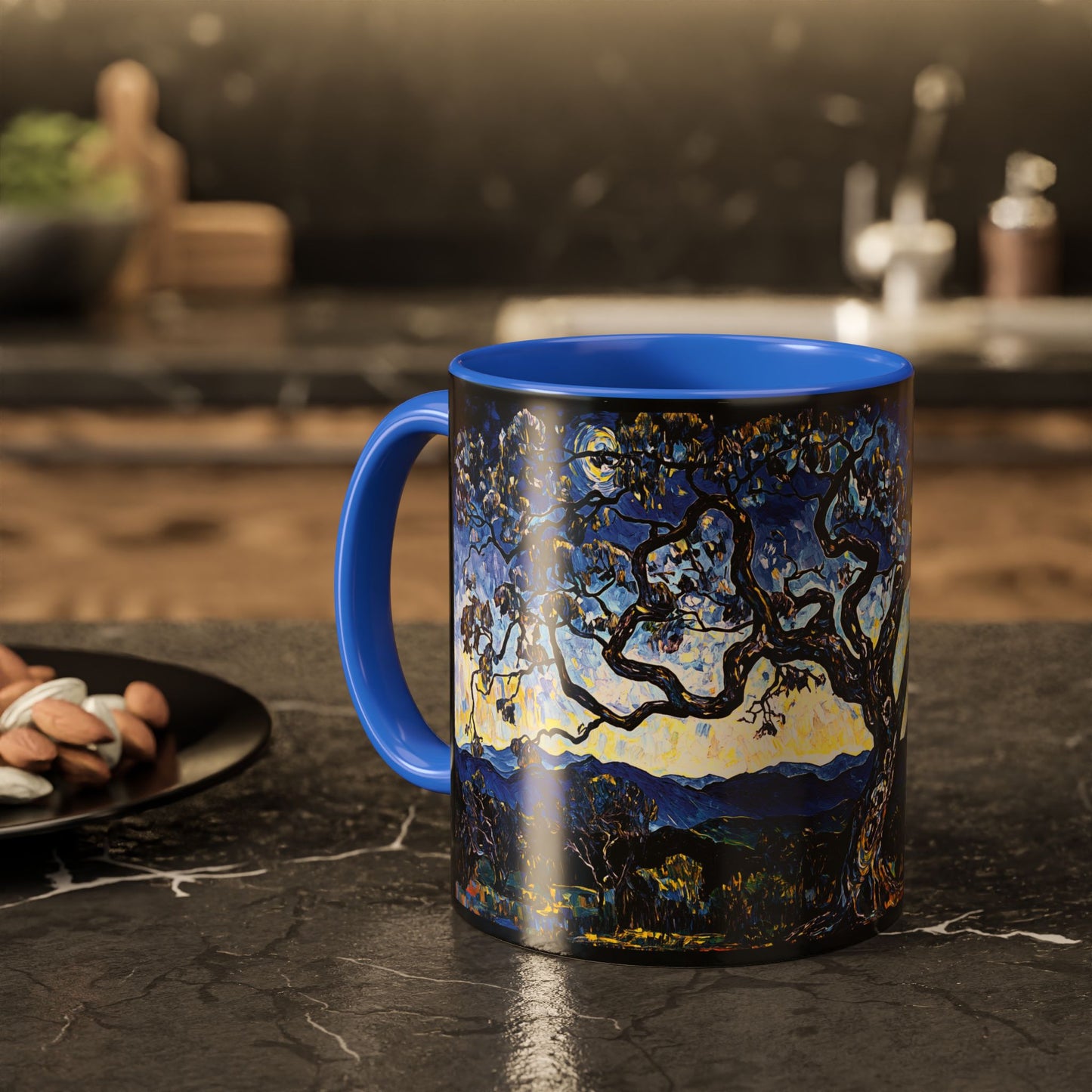 "Crann na Beannachd (Gaelic) - Tree of Blessing (English)", Colorful Mugs (11oz & 15oz)