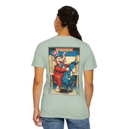 "MAGA Spanked the Donkeys 2024", Unisex T-shirt (Light Colors)