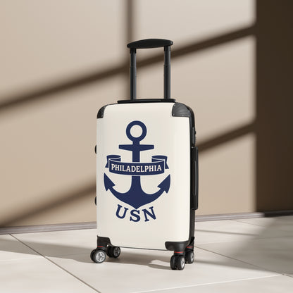 "USN Anchor", Suitcase (Whitecap)
