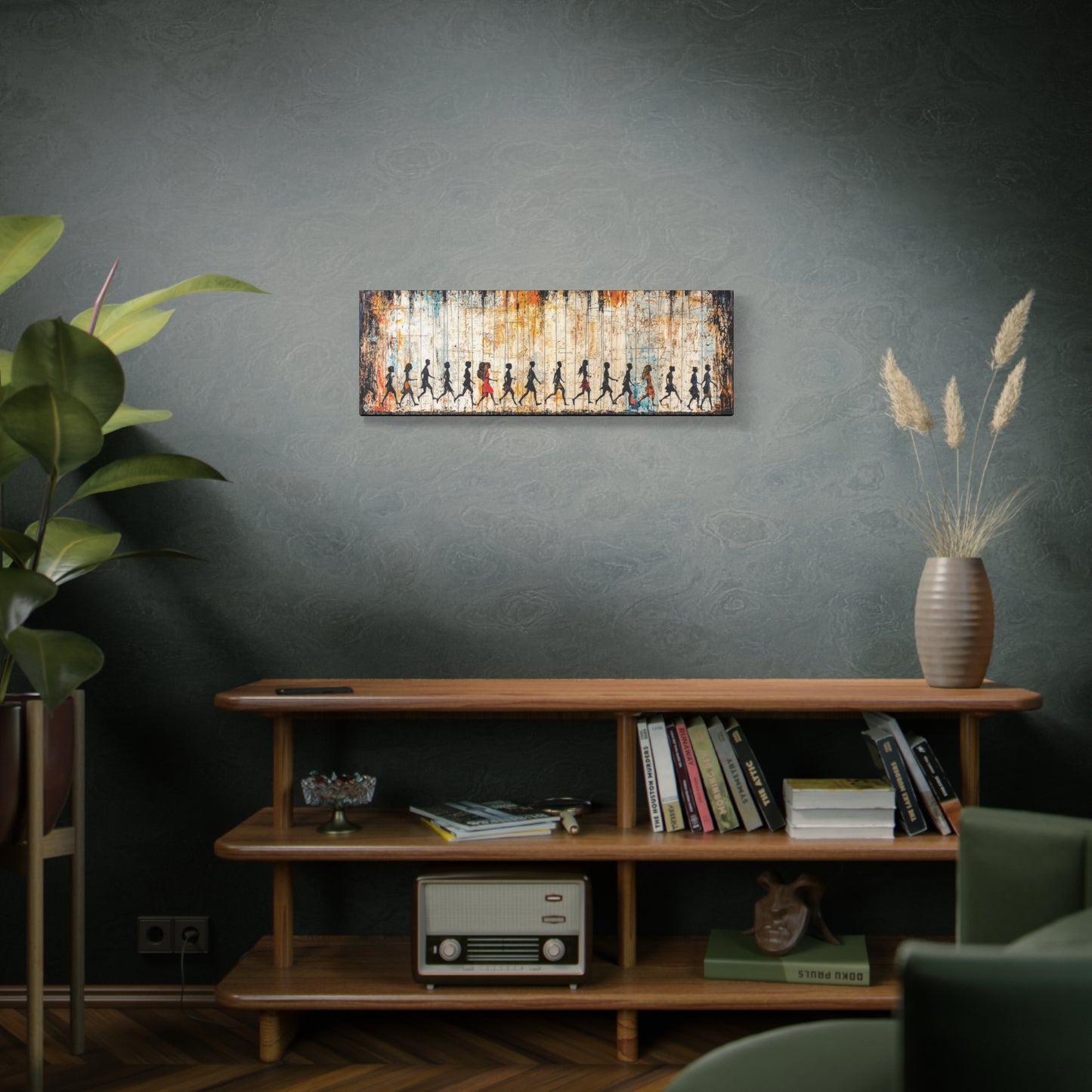 "Lockstep: Diversity Without Difference", Fine Art Matte Canvas, Stretched, 1.25"