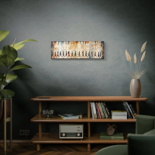 "Lockstep: Diversity Without Difference", Fine Art Matte Canvas, Stretched, 1.25"