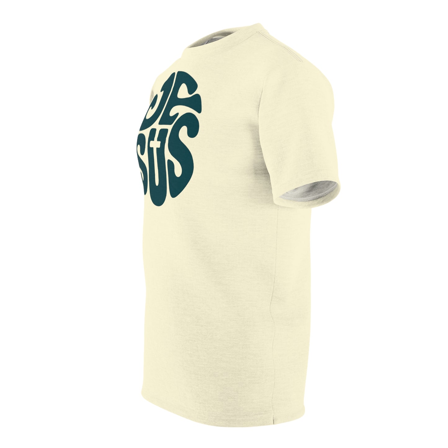 "Retro Jesus", Unisex T-shirt (Silken Tofu)