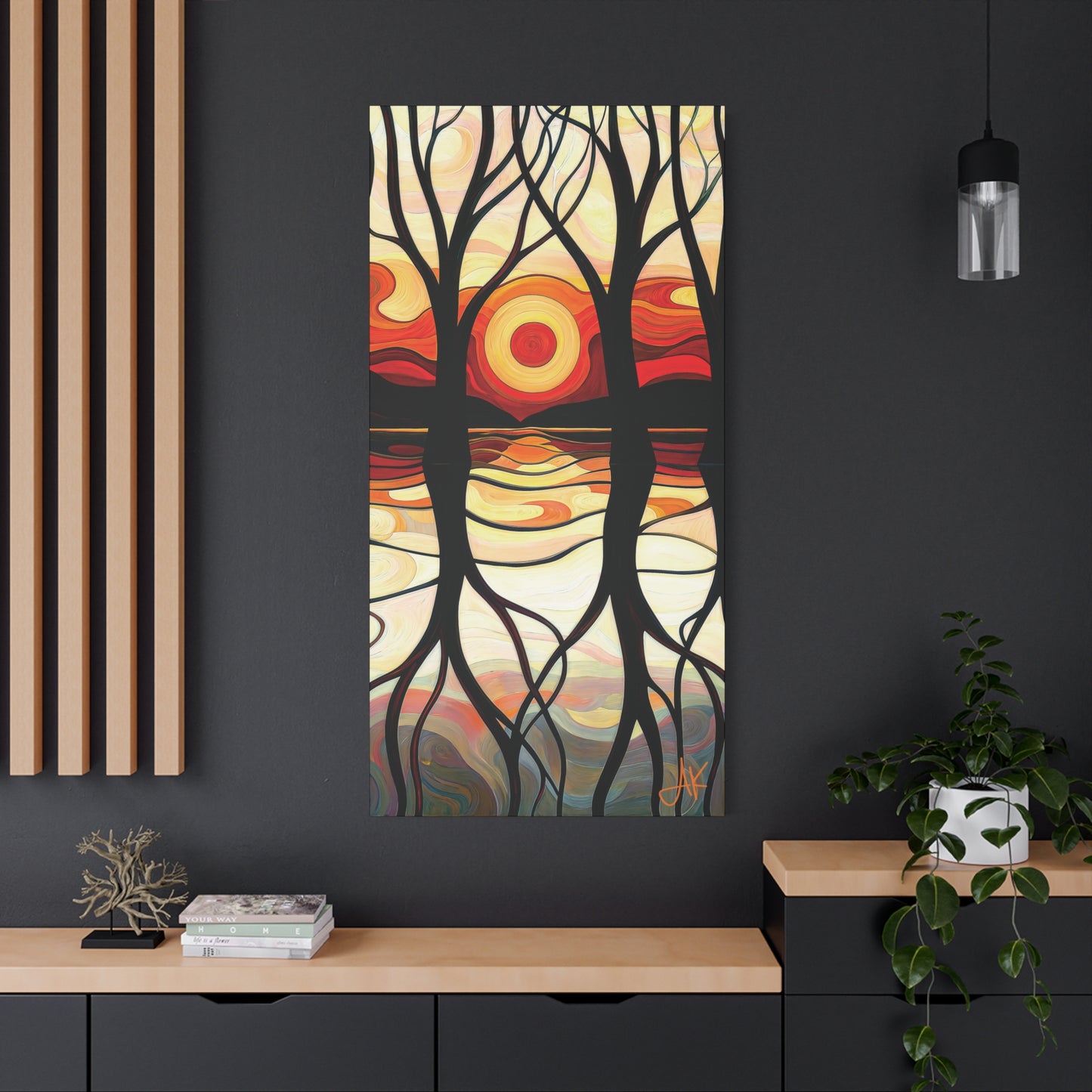 "Liminal Twilight", Fine Art Matte Canvas, Stretched, 1.25"