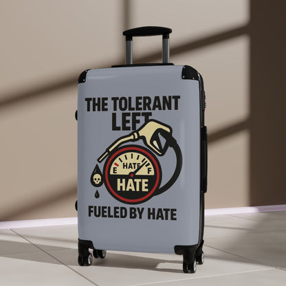 "The Tolerant Left", Suitcase (Concrete Grey)