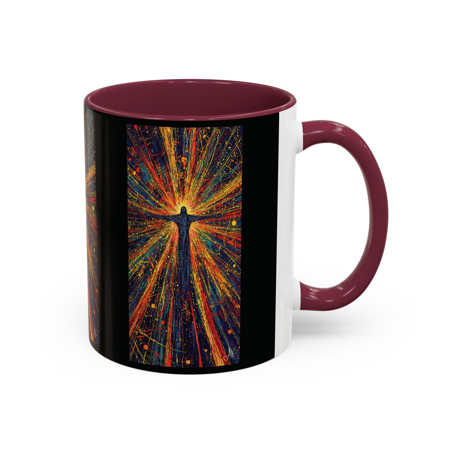 "Born Again in His Radiance - Isaiah 60:1", Colorful Mugs (11oz & 15oz)