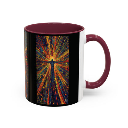 "Born Again in His Radiance - Isaiah 60:1", Colorful Mugs (11oz & 15oz)