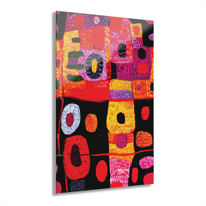 "Abstract 78", Fine Art Acrylic Wall Prints (French Cleat Hanging)