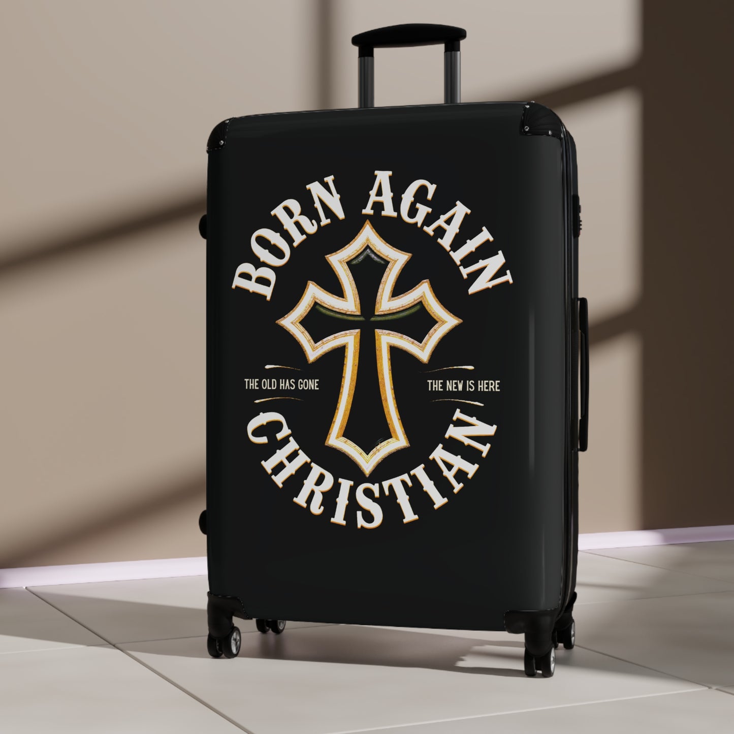 "Born Again Christian" #01 Suitcases (Pitch Black)
