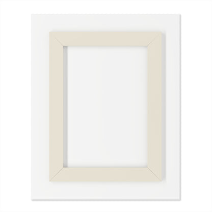 "1 Thessalonians 4:11 (KJV)", Acrylic Wall Prints (French Cleat Hanging) (Porcelain White)