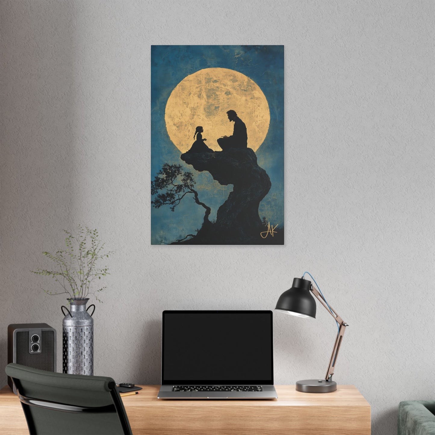 "Honest Answers", Classic Stretched Canvas Fine Art Print