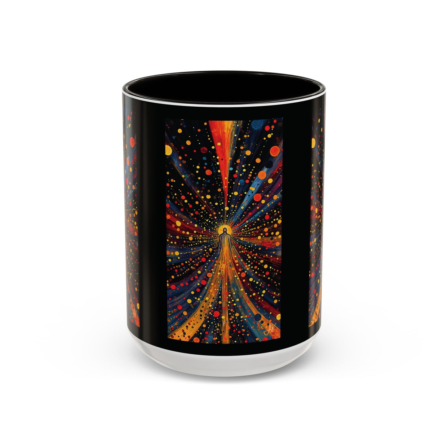 "Illuminated by Grace - 2 Corinthians 4:6", Colorful Mugs (11oz & 15oz)