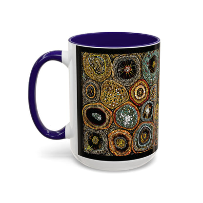 "Every Detail, His Design", Colorful Mugs (11oz, 15oz)