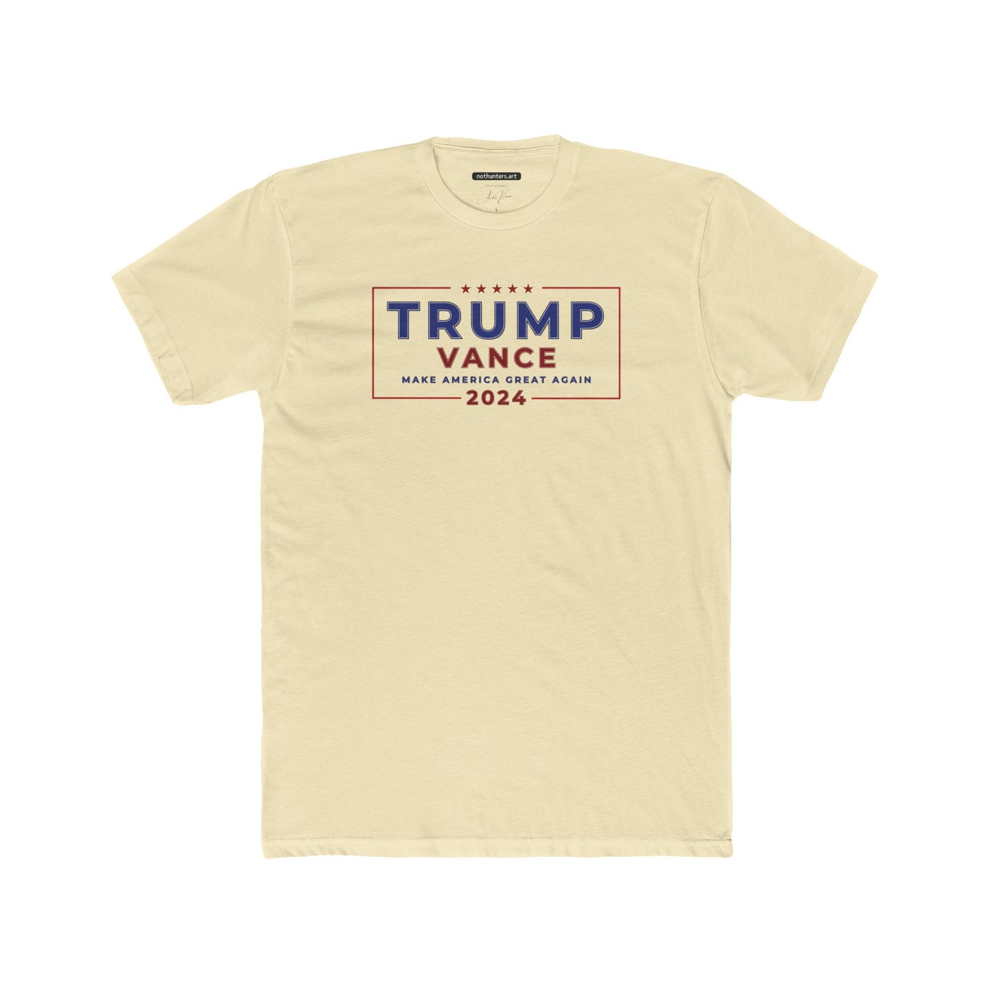 "TRUMP VANCE 2024", Unisex Cotton Crew Tee - Collectible History