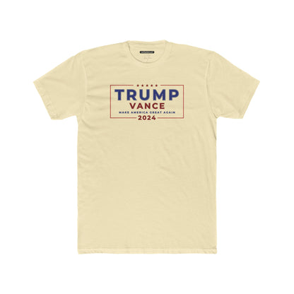 "TRUMP VANCE 2024", Unisex Cotton Crew Tee - Collectible History