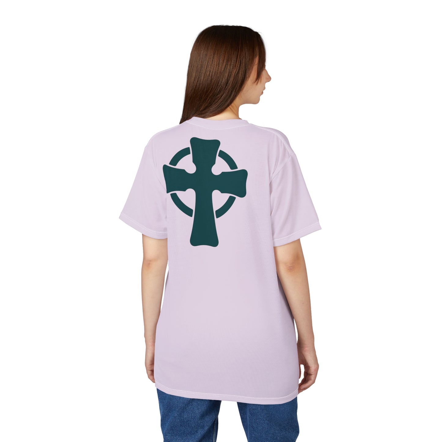 "Retro Jesus", Unisex T-shirt (Perfume Haze)