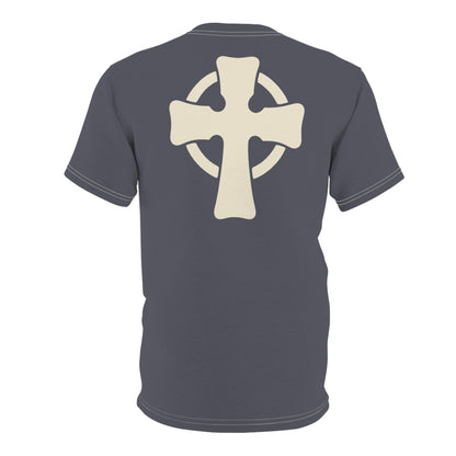 "Retro Jesus", Unisex T-shirt (Midnight Badger)