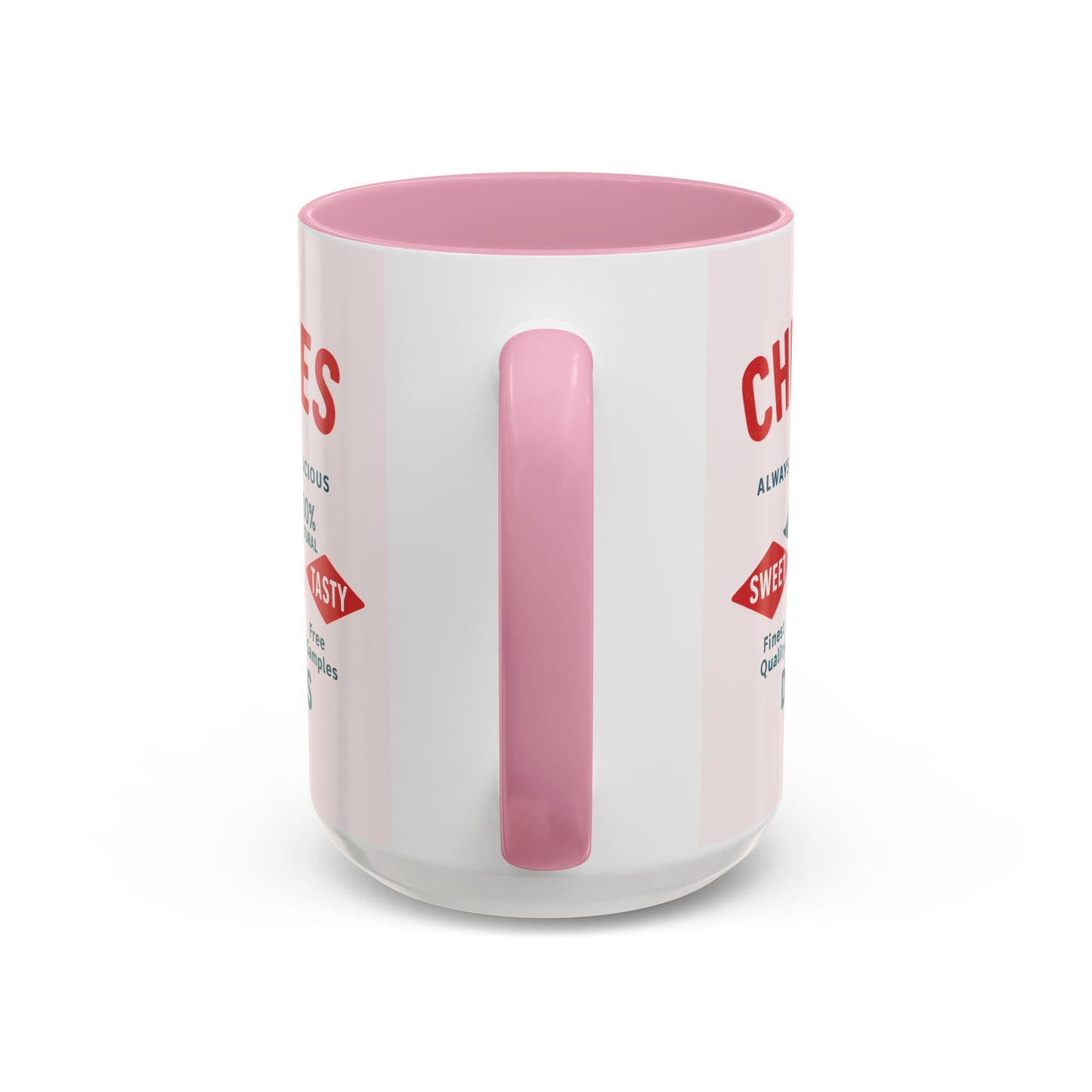"Delicious Cherries", Colorful Mugs (11oz, 15oz) (Sea Salt Sherbet)
