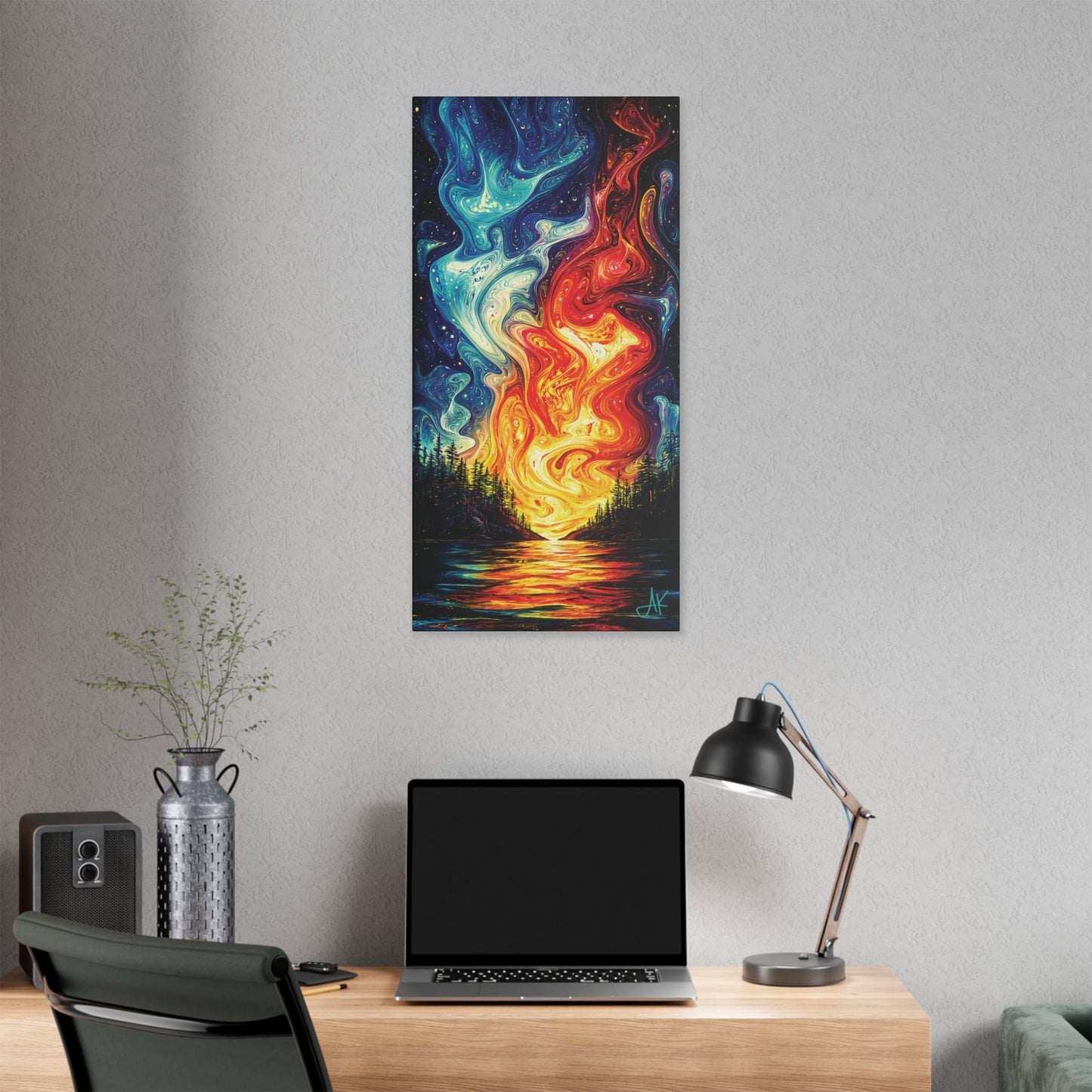 "Naomh Solus (Gaelic) - Sacred Light (English)", Stretched Classic Canvas Fine Art Print