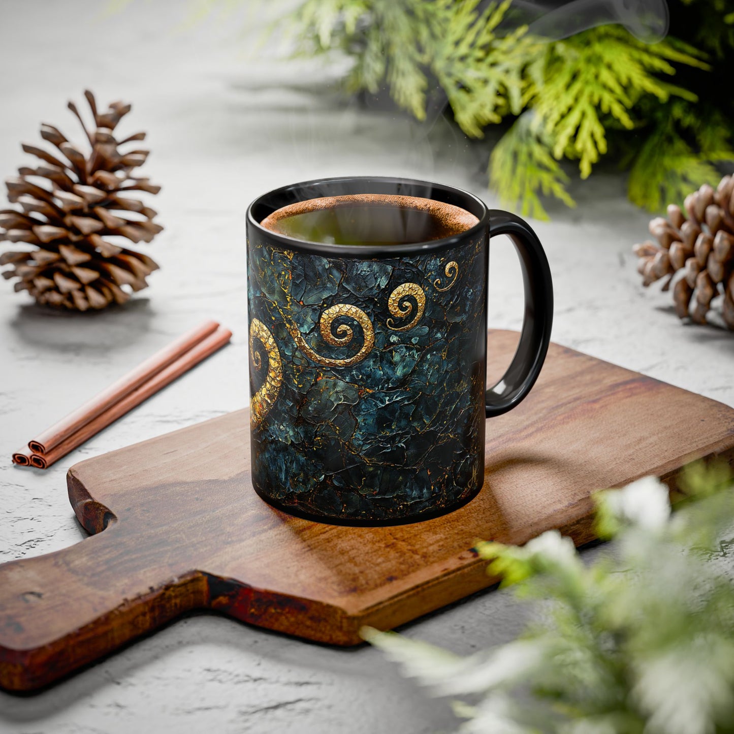 "From Stone to Savior's Light", Colorful Mugs (11oz, 15oz)