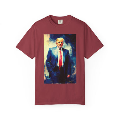 "Trump Portrait No. 6", Unisex T-shirt (Light Colors)