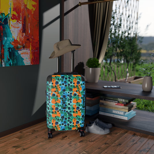 "Midnight Coral", Suitcases