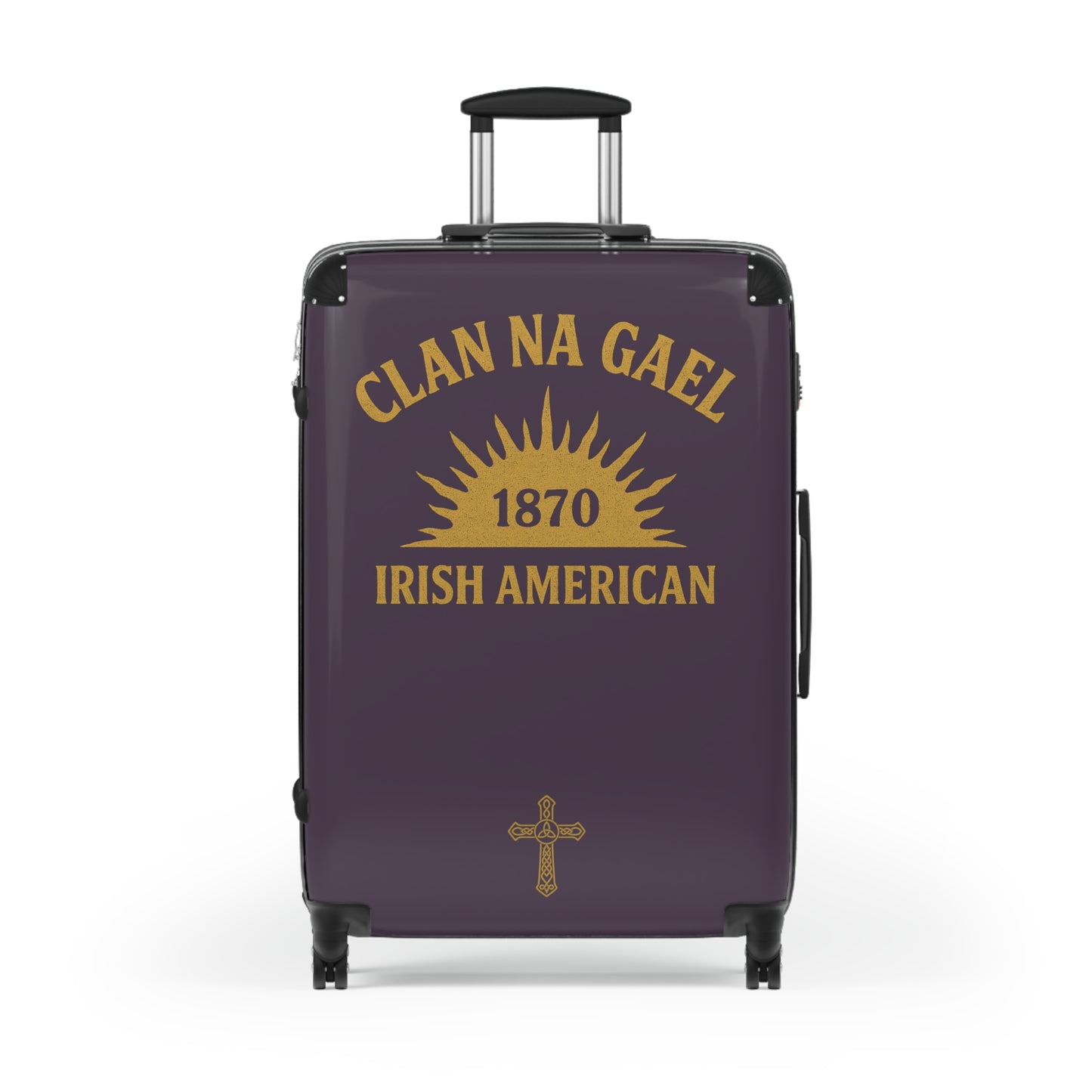 "Clan na Gael - Irish American", Suitcase (Purple Verbena)