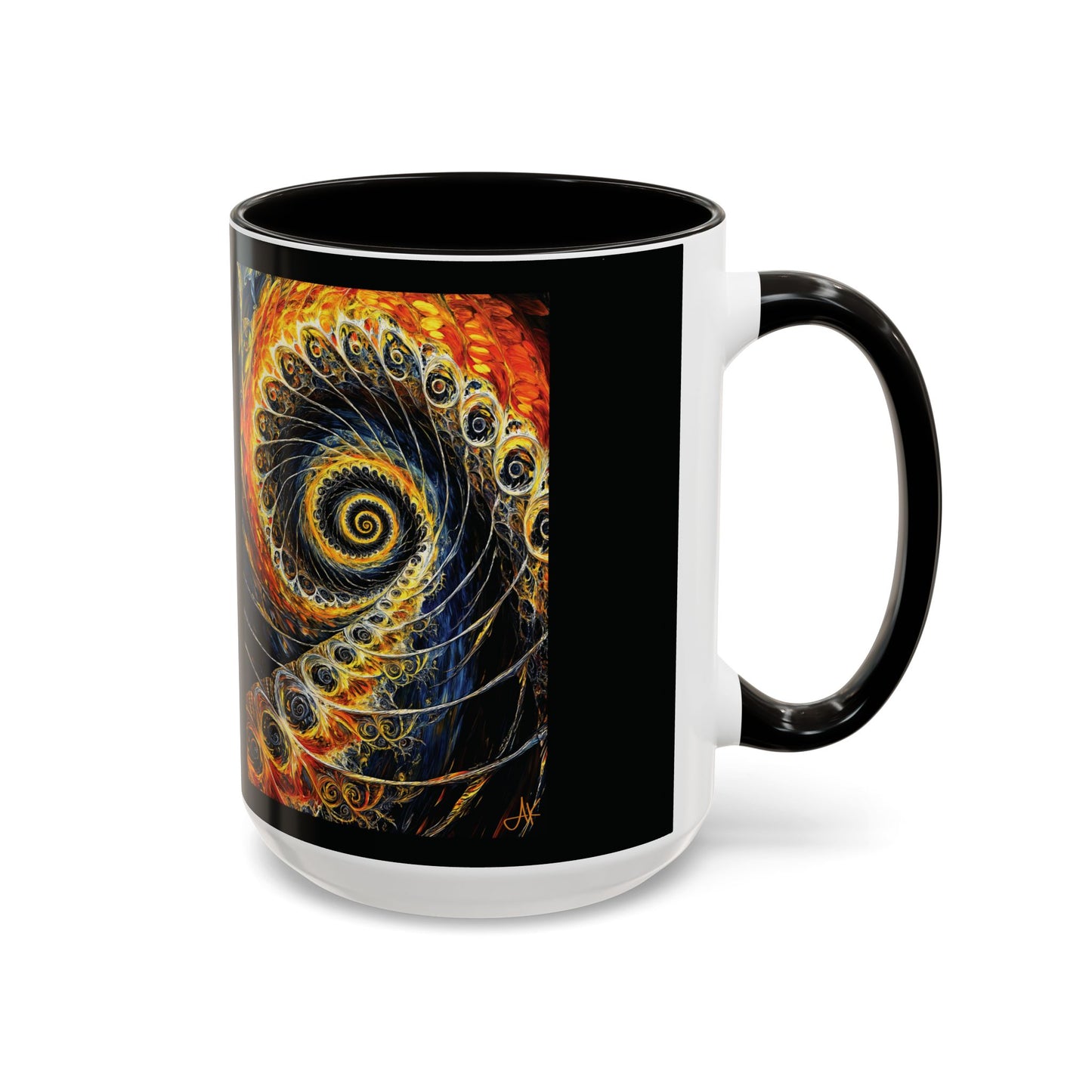 "Beauty of His Design", Colorful Mugs (11oz, 15oz)