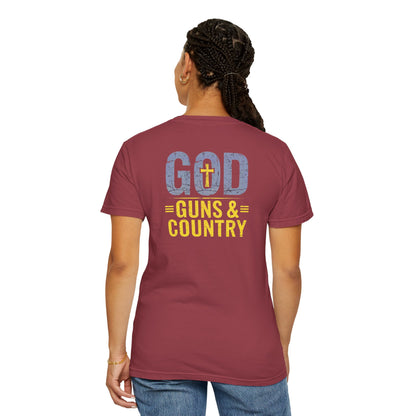 "God Guns & Country" #01, Unisex T-shirt