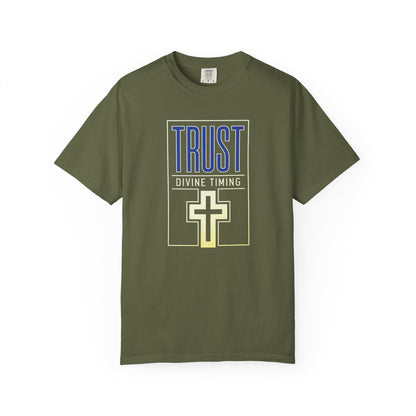 "Trust Divine Timing" #01, Unisex T-shirt
