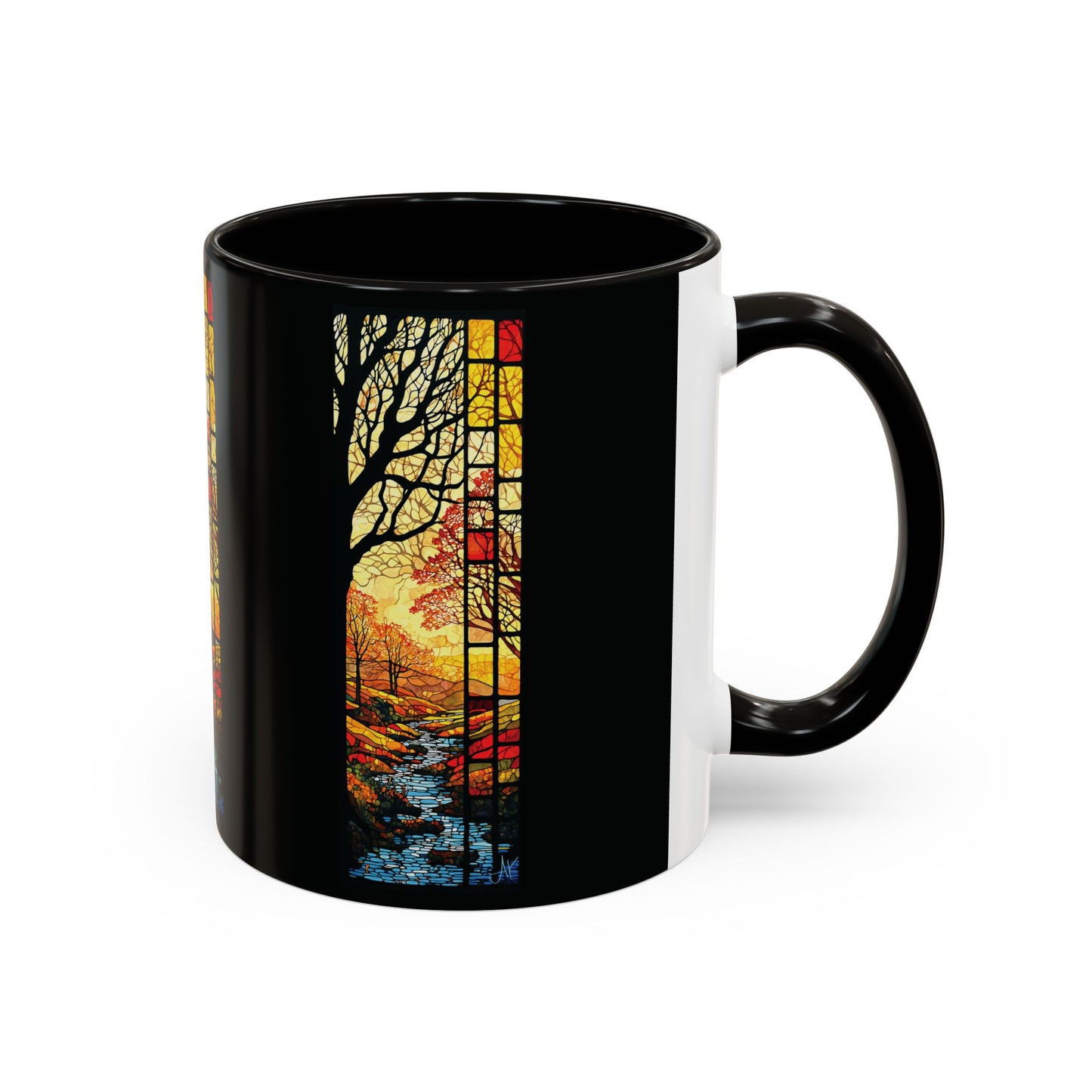 "Realization at 5", Colorful Mugs (11oz, 15oz)
