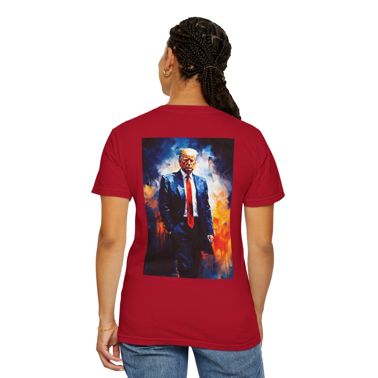 "Trump Portrait" #22, Unisex T-shirt (Dark Colors)