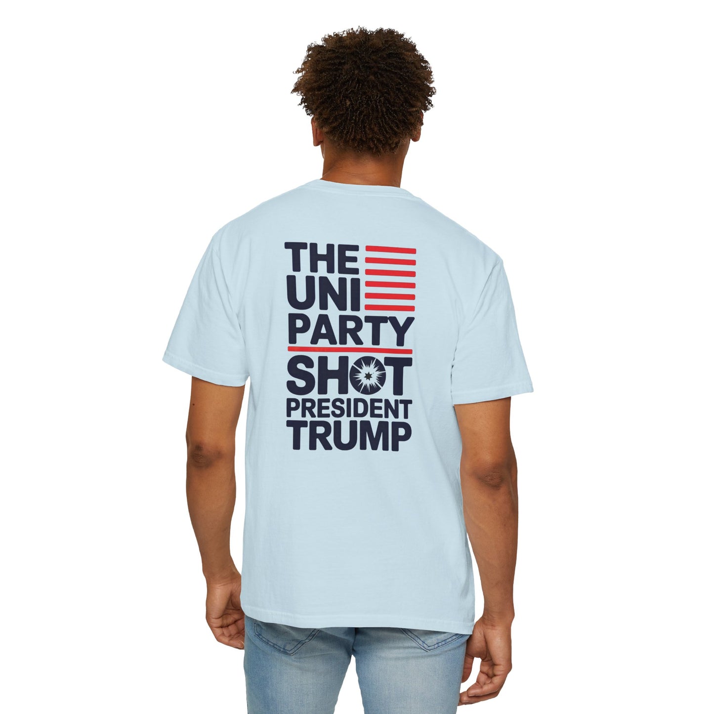 "The Uniparty Shot President Trump" #01, Unisex T-shirt
