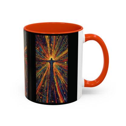 "Born Again in His Radiance - Isaiah 60:1", Colorful Mugs (11oz & 15oz)